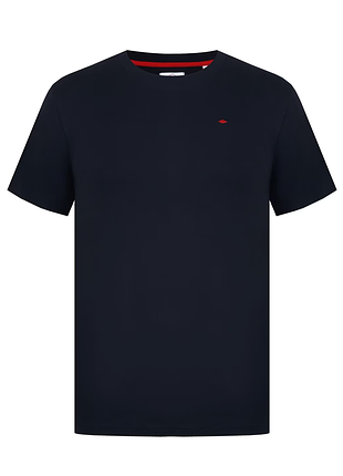Футболка мужская оригинал lee cooper черная прямого кроя размеры m и l усиленная горловина разрезы по бокам