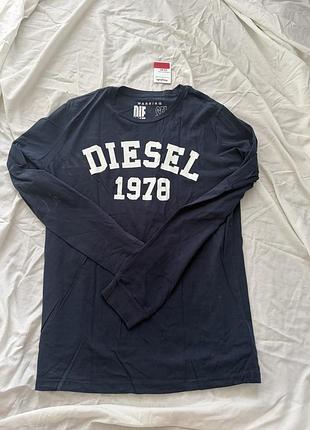 Новий оригінальний лонгслів diesel 1978