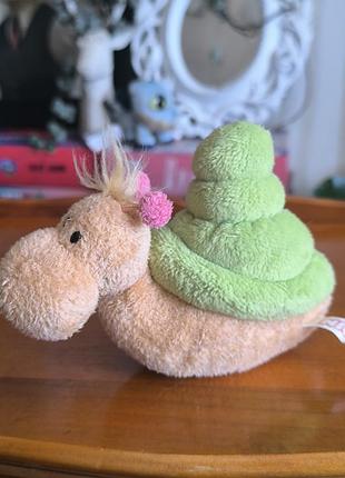 Коллекционная мягкая игрушка улитки nici оригинал нитевичка редкая