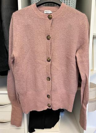 Кардиган з мохеру та вовни filippa k