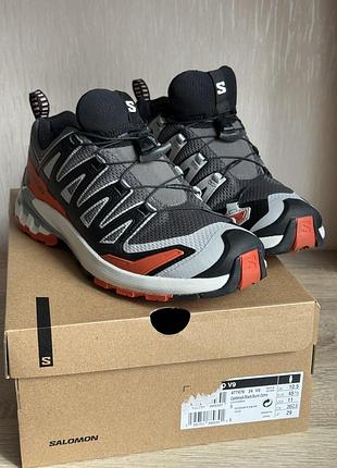 Кросівки трейлові чоловічі salomon xa pro 3d v9 m l47747600 - castlerock black burnt ochre
