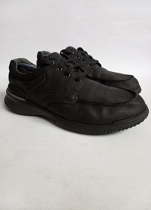 Кожаные туфли clarks 2