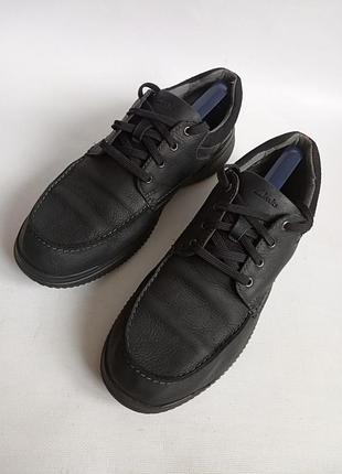 Кожаные туфли clarks 3