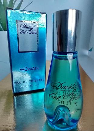 Davidoff cool water woman мініатюра 5 мл вінтаж