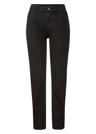 Джинсы regular fit прямого кроя для женщины esmara lidl 391252 40(m) черный