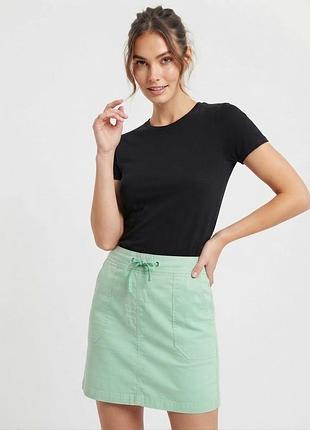 Яркая мятная юбка denim.co (eur 36 / s)