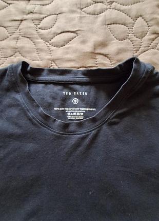 Футболка черного цвета ted baker.