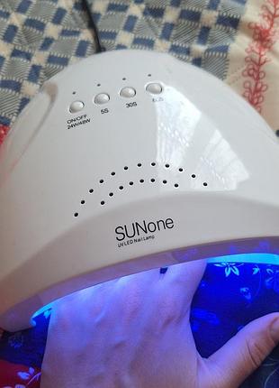 Лампа sun one uv/led 48w