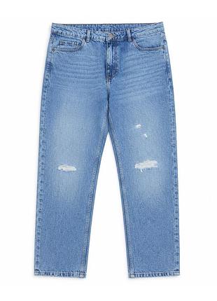 Джинсы mom's с высокой талией для женщины esmara lidl 405074 40(m) голубой