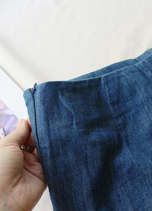 Брендовые летние шорты коттон zara с вышивкой 8