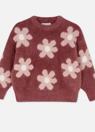 Пухнастий светр primark розмір на вибір (4-5р і 5-6р). дефект!