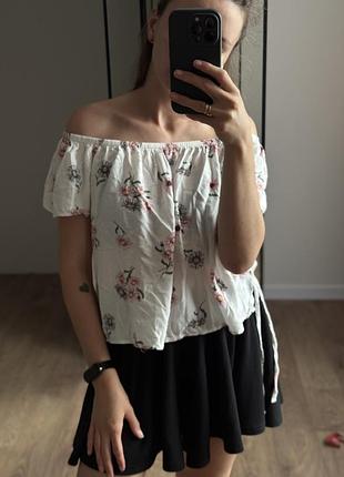 Топ h&m/ бавовняй топ h&m