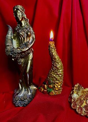 💰 ріг достатку! 🕯️ свічка програма ! 3