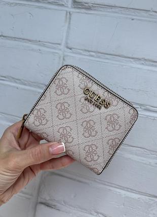 Жіночий гаманець з логотипом guess