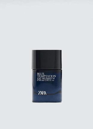 Парфумована вода для чоловіків zara blue temptation edp, 60 мл (без упакування)
