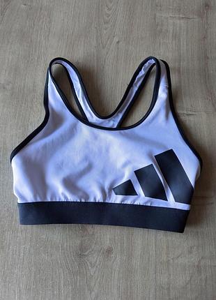 Гарний жіночий спортивний топ adidas, оригінал.розмір xs-s.