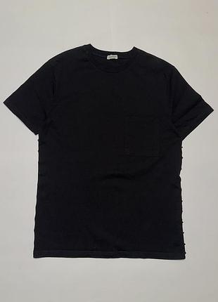 Футболка valentino cotton crewneck t-shirt with black untitled studs