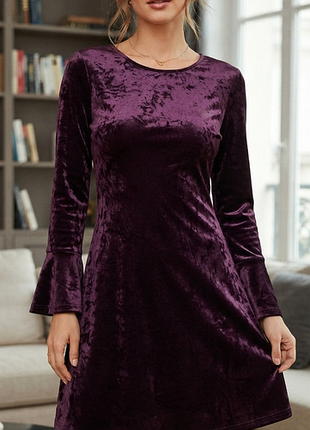 Элегантное бархатное платье от m&amp;s collection