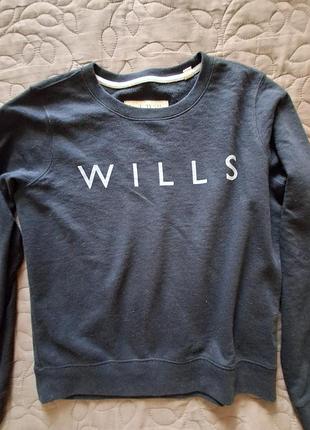Світшот жіночий чорний jack wills.