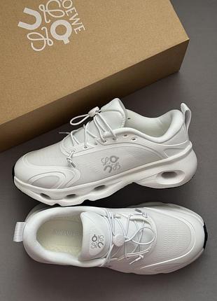 👟 кросівки   on cloudsolo x loewe white      / наложка bs👟