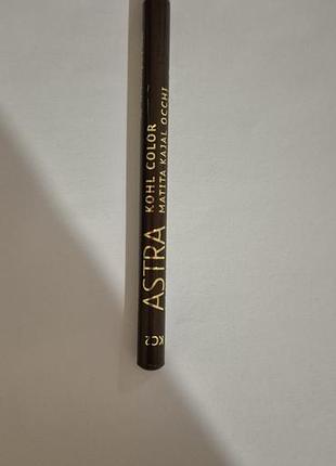 Карандаш-каял для очей kohl color від італійського бренду astra make-up.