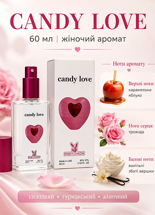 Жіночий аромат candy love 60 мл з феромоном