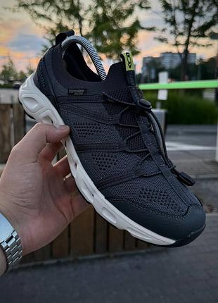 Кросівки salomon breezer vent tt, сірі (стрейч-сітка)