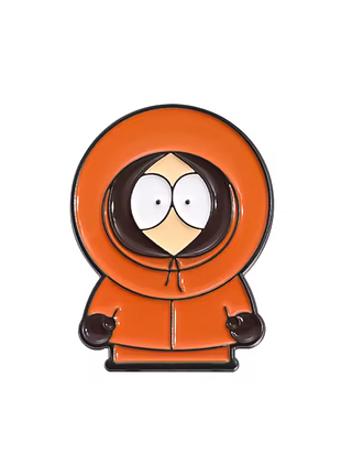 Металевий значок південний парк кенні маккормік брошка south park kenny mccormick мультик mtv вони убили кені саус парк