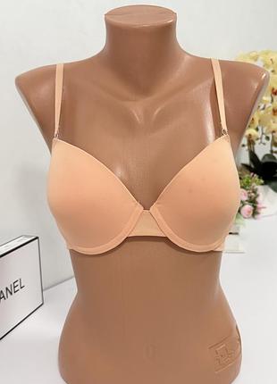 Базовий бюстгальтер primark t-shirt bra 75c персиковий