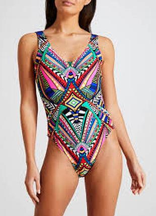 Яркий слитный купальник matalan 12/40/л