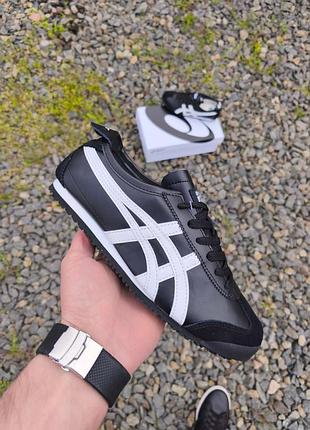 Кроссовки asics onitsuka tiger white black разграждающий sale