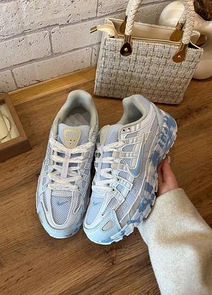 Стильні жіночі кросівки nike p-6000 custom blue rideliner