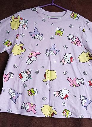 Футболка женская hello kitty and friends,  l