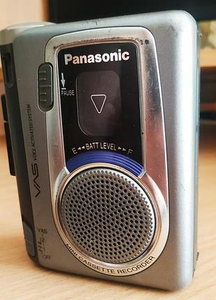 Кассетный диктофон panasonic rq-l30 полностью рабочий обслуживаемый