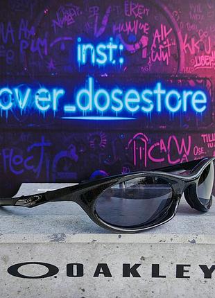 Oakley eye jacket 3.0 metallic black gray окуляри