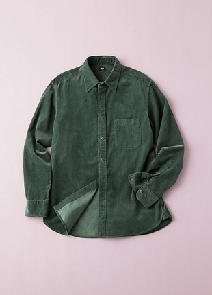 Вельветова сорочка uniqlo