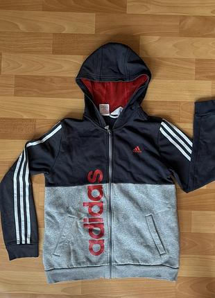 Дитяча кофта на застібці adidas