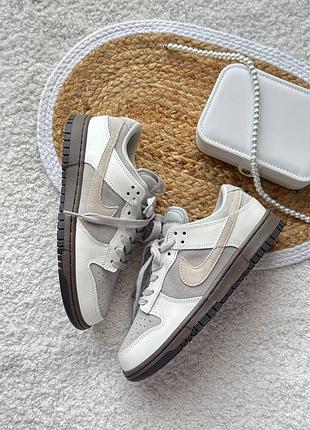 Стильні жіночі кросівки nike sb dunk low ironstone