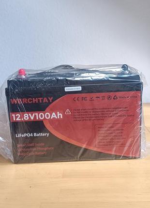Акумулятор werchtay lifepo4 12.8v 100ah (1280wh) зі smart bms