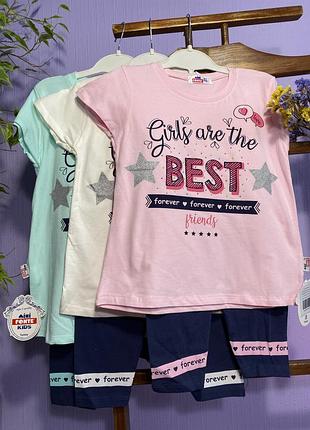 Комплект на дівчинку girls are the best