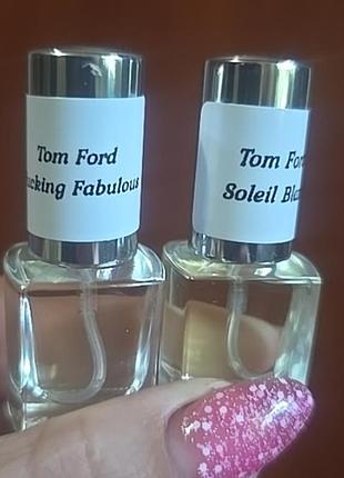 2 по 5мл tom ford fucking fabulous,  tom ford soleil blanc оригінал
