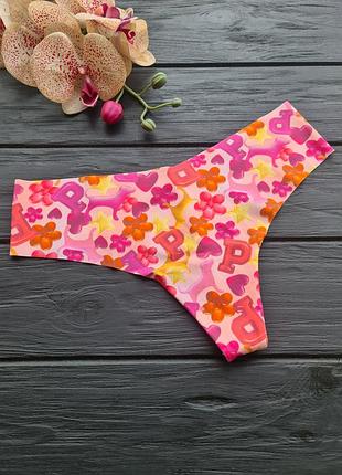 Бесшовные трусики стринги виктория сикрет victorias secret