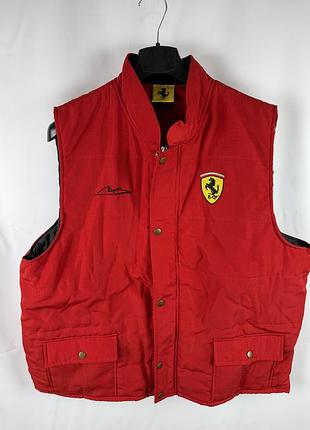 Винтажная жилетка ferrari