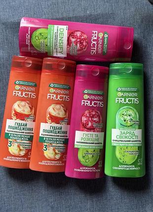 Шампуні fructis гарньєр 409мл