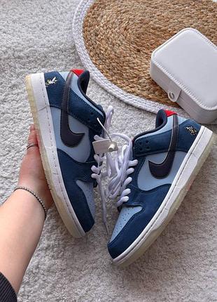 Стильные кроссовки nike sb dunk low pro why so sad "the predatory bird"