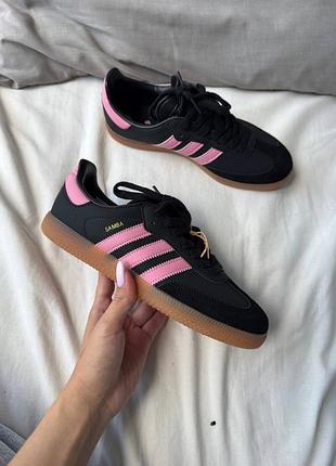 Adidas samba black pink messi