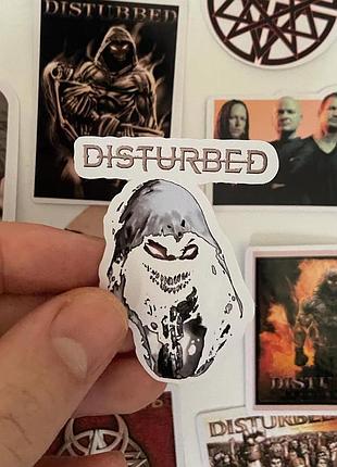 Наклейки/наліпки з disturbed
