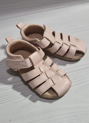 Жичи кожаные сандалии (босоножки) бренда h&amp;m