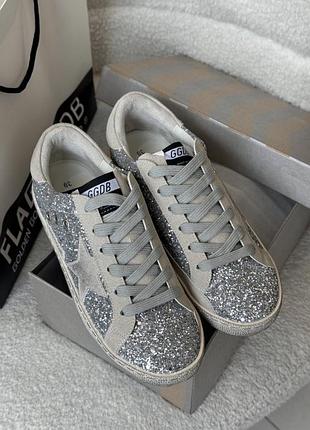Кеди golden goose з блискітками