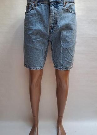 0355_шорты слим джинсовые мужские тм topman